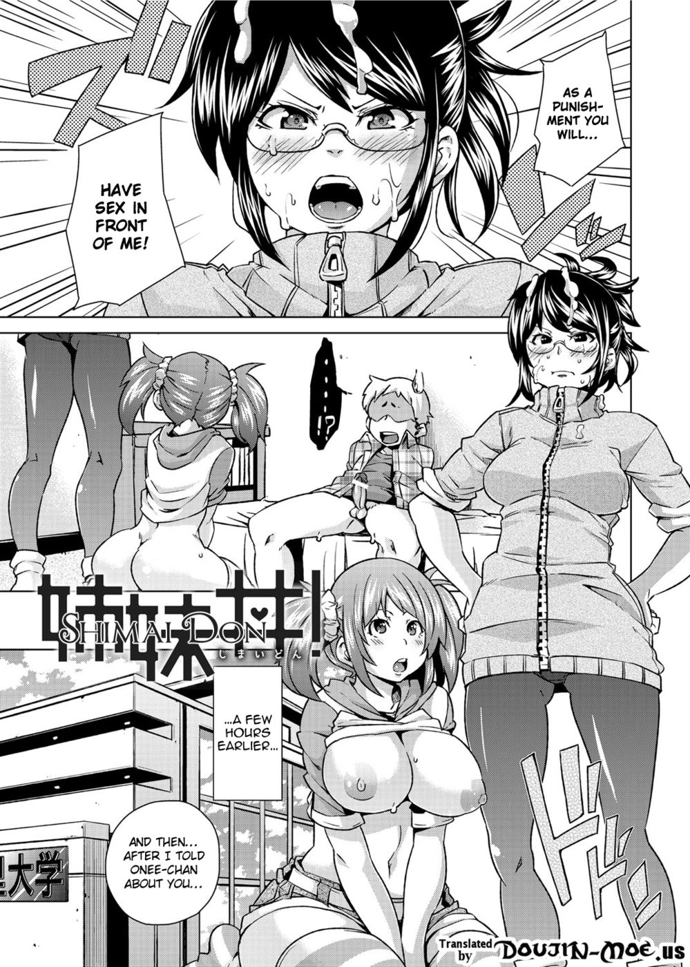 Hentai Manga Comic-Shimai Don-Read-1
